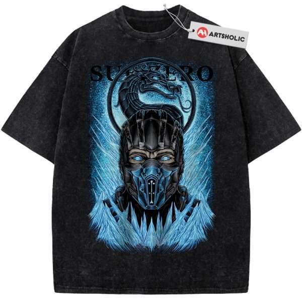 Sub Zero Shirt, Mortal Kombat Shirt, Game Shirt, Vintage T-Shirt
