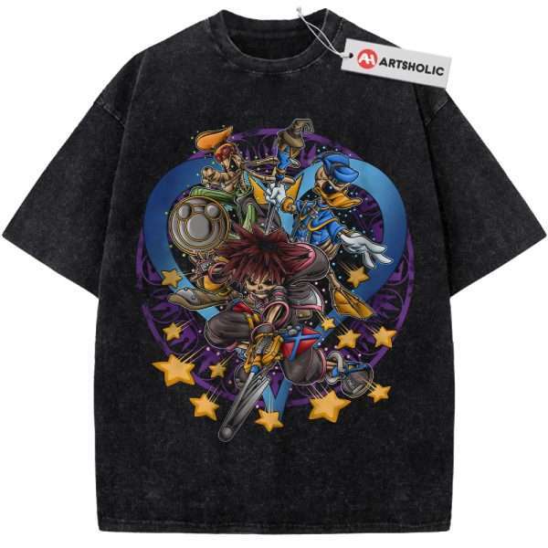 Kingdom Hearts Shirt, Game Shirt, Vintage T-Shirt