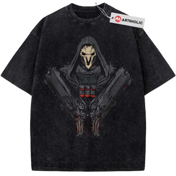 Reaper Shirt, Overwatch Shirt, Game Shirt, Vintage Tee