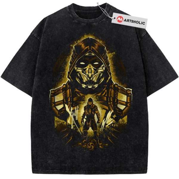 Scorpion Shirt, Mortal Kombat Shirt, Game Shirt, Vintage Tee
