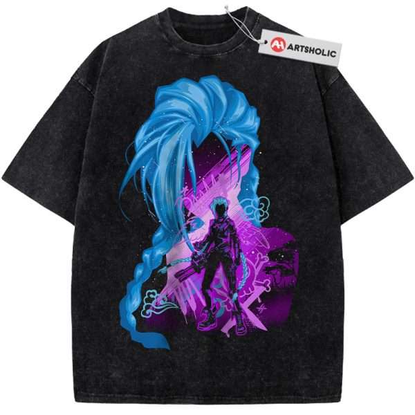 Jinx Shirt, League of Legends Shirt, LoL Shirt, Game Shirt, Vintage T-Shirt