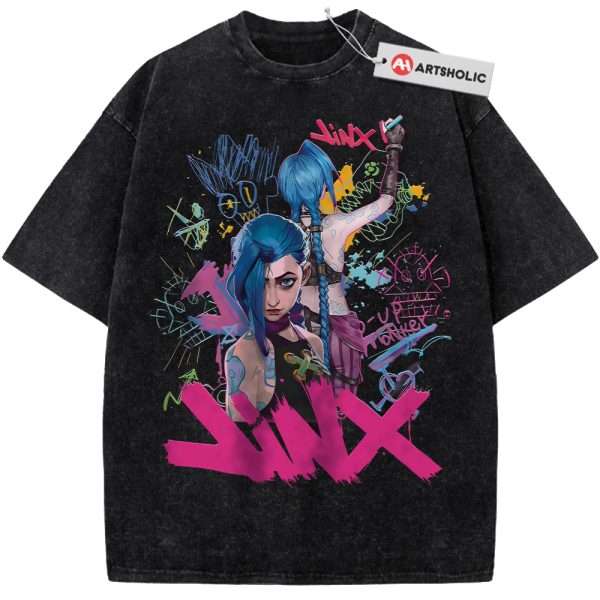 Jinx Shirt, League of Legends Shirt, LoL Shirt, Game Shirt, Vintage T-Shirt