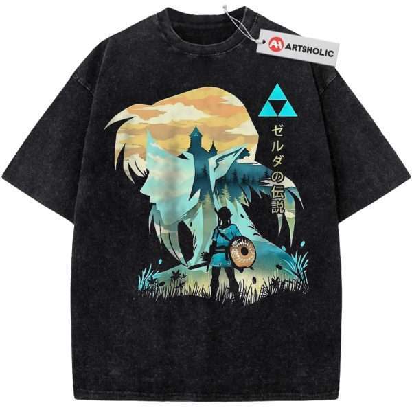 Link Shirt, The Legend of Zelda Shirt, Game Shirt, Vintage Tee