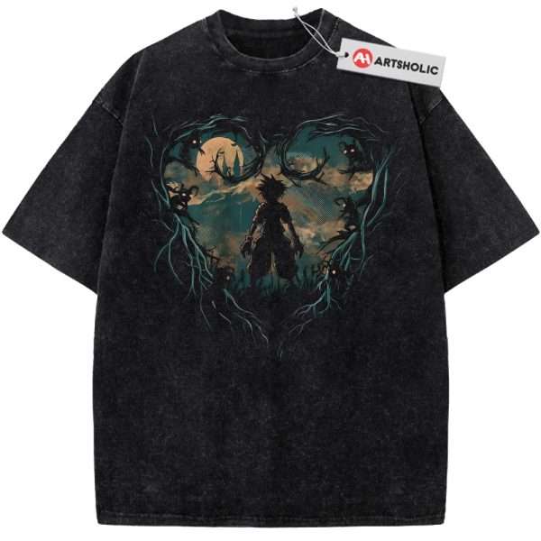 Sora Shirt, Kingdom Hearts Shirt, Game Shirt, Vintage Tee