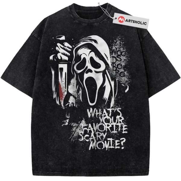 Ghostface Shirt, Scream Shirt, Halloween Shirt, Horror Shirt, Vintage T-Shirt