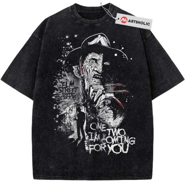 Freddy Krueger Shirt, A Nightmare on Elm Street Shirt, Halloween Shirt, Horror Shirt, Vintage T-Shirt