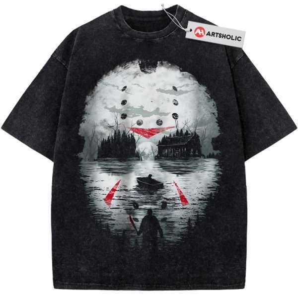 Jason Voorhees Shirt, Friday the 13th Shirt, Halloween Shirt, Horror Shirt, Vintage T-Shirt