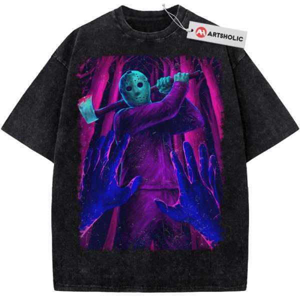 Jason Voorhees Shirt, Friday the 13th Shirt, Halloween Shirt, Horror Shirt, Vintage T-Shirt