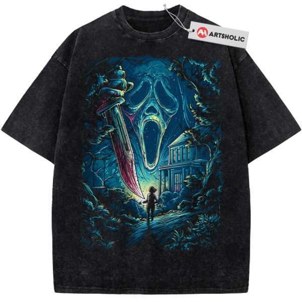 Ghostface Shirt, Scream Shirt, Halloween Shirt, Horror Shirt, Vintage T-Shirt