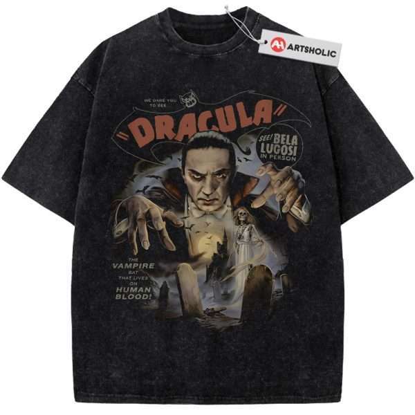 Dracula Shirt, Halloween Shirt, Horror Shirt, Vintage T-Shirt