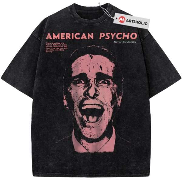 American Psycho Shirt, Halloween Shirt, Horror Shirt, Vintage T-Shirt