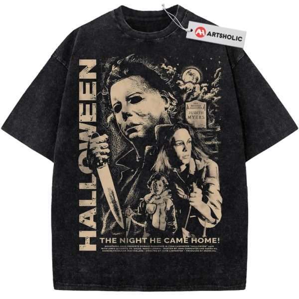 Michael Myers Shirt, Halloween Shirt, Horror Shirt, Vintage T-Shirt