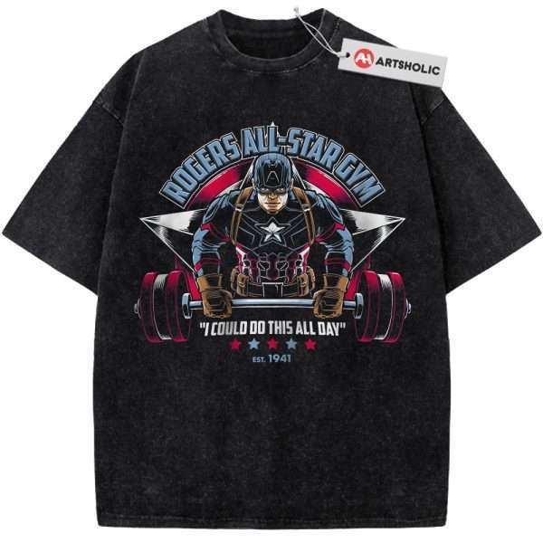 Captain America Shirt, Marvel Comics Shirt, Vintage T-Shirt