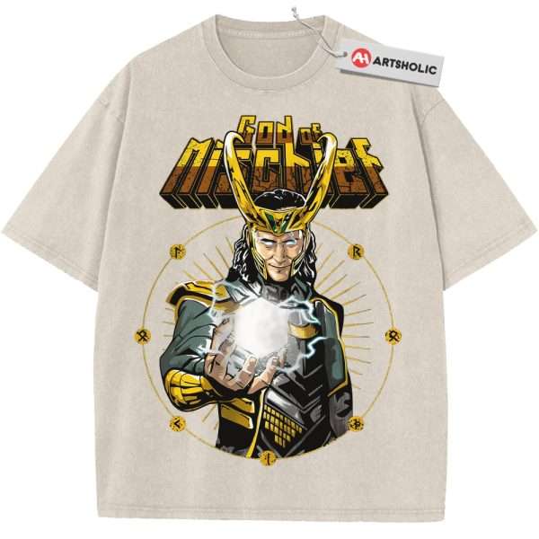 Loki Shirt, Marvel Comics Shirt, Vintage T-Shirt