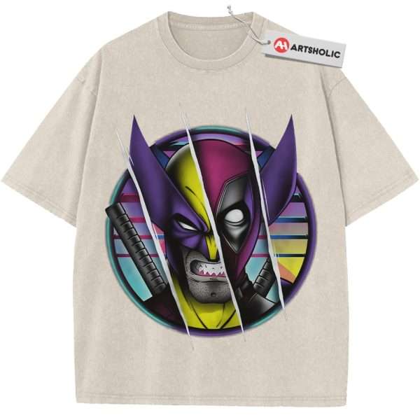 Deadpool vs Wolverine Shirt, Marvel Comics Shirt, Vintage Tee