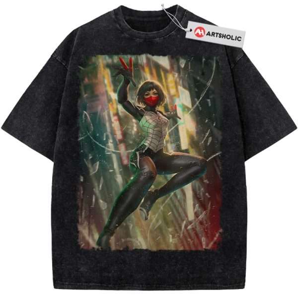 Silk Shirt, Spider-Man Shirt, Marvel Comics Shirt, Vintage Tee