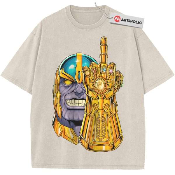 Thanos Shirt, Marvel Comics Shirt, Vintage Tee