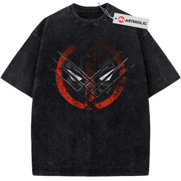 Deadpool vs Wolverine Shirt, Marvel Comics Shirt, Vintage T-Shirt