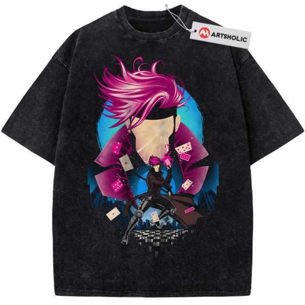 Gambit Shirt, X-Men Shirt, Marvel Comics Shirt, Vintage T-Shirt