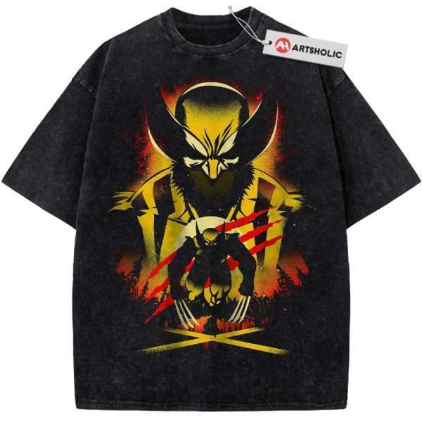 Wolverine Shirt, Marvel Comics Shirt, Vintage Tee