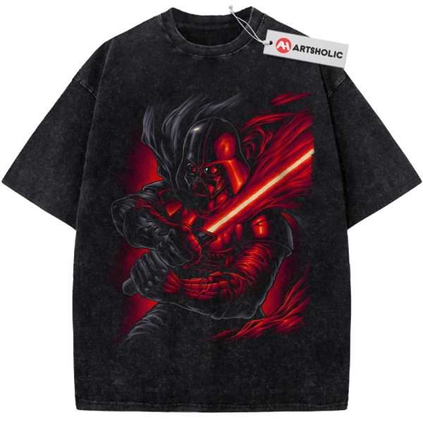 Darth Vader Shirt, Star Wars Shirt, Movie Shirt, Vintage Tee - Black, XL