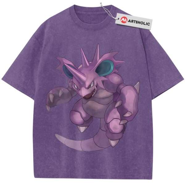 Nidoking Shirt, Pokemon Shirt, Anime Vintage T-Shirt