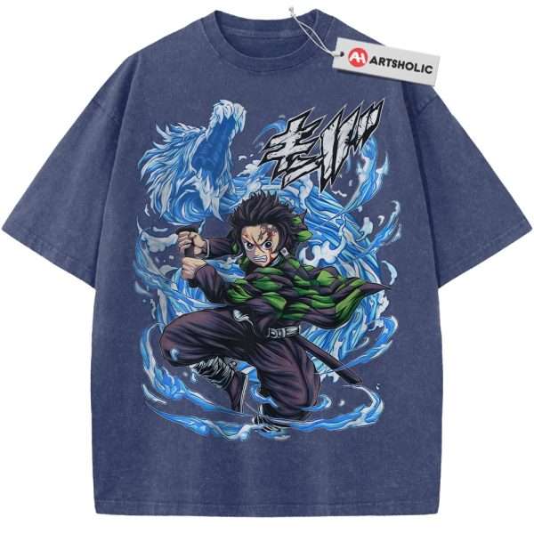 Tanjiro Kamado Shirt, Demon Slayer Shirt, Anime Shirt, Vintage T-Shirt