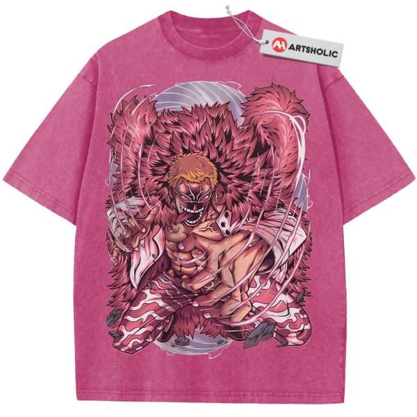 Donquixote Doflamingo Shirt, One Piece Shirt, Anime Shirt, Vintage T-Shirt