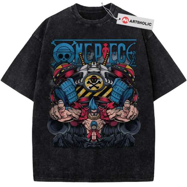 Franky Shirt, One Piece Shirt, Anime Shirt, Vintage Tee