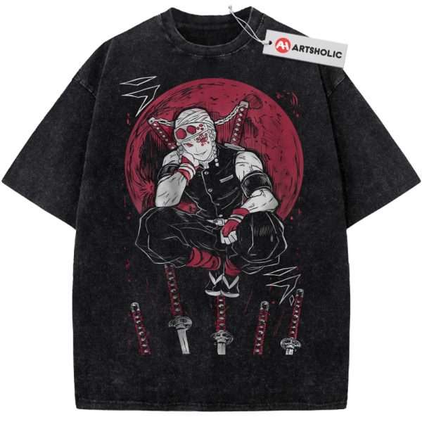 Tengen Uzui Shirt, Demon Slayer Shirt, Anime Shirt, Vintage Tee