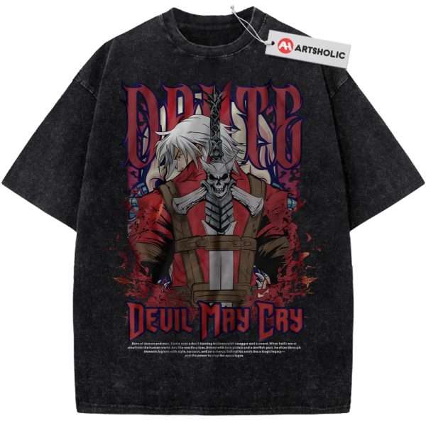 Dante Shirt, Devil May Cry Shirt, Game Shirt, Vintage Tee