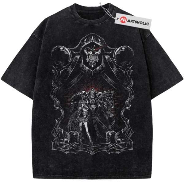 Albedo Shirt, Ainz Ooal Gown Shirt, Momonga Shirt, Overlord Shirt, Anime Shirt, Vintage T-Shirt