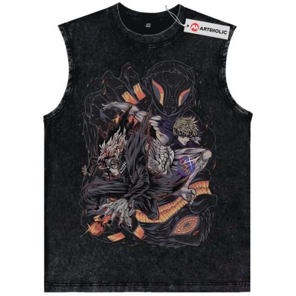 Okarun Tank Top, Ken Takakura Tank Top, Dandadan Tank Top, Anime Tank Top, Vintage Tank Top