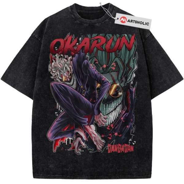 Okarun Shirt, Ken Takakura Shirt, Dandadan Shirt, Anime Shirt, Vintage Tee