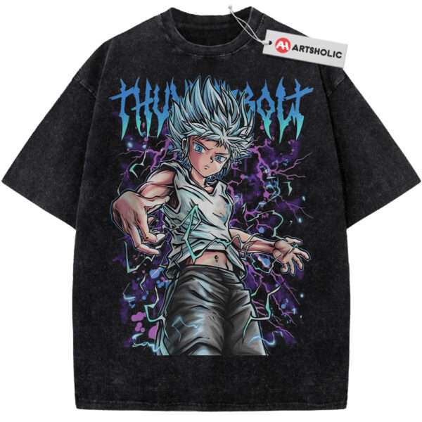 Killua Zoldyck Shirt, Hunter x Hunter Shirt, HxH Shirt, Anime Shirt, Vintage T-Shirt