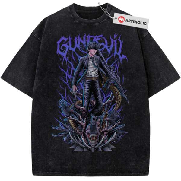 Gun Devil Shirt, Chainsaw Man Shirt, Anime Shirt, Vintage Tee