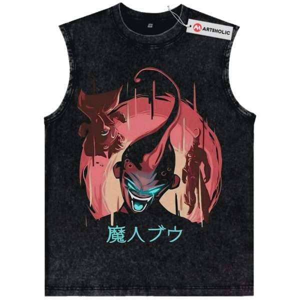 Majin Buu Tank Top, Dragon Ball Tank Top, DBZ Tank Top, Anime Tank Top, Vintage Tank Top