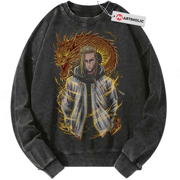 Draken Sweatshirt, Ken Ryuguji Sweatshirt, Tokyo Revengers Sweatshirt, Anime Sweatshirt, Vintage Sweater