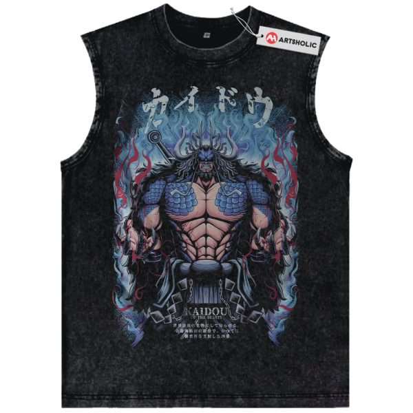 Kaido Tank Top, One Piece Tank Top, Anime Tank Top, Vintage Tank Top