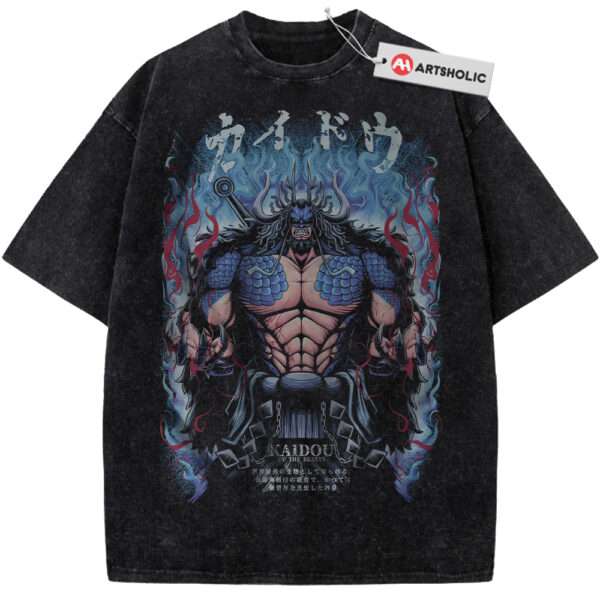 Kaido Shirt, One Piece Shirt, Anime Shirt, Vintage Tee