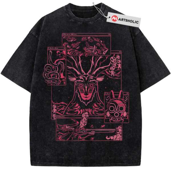 Princess Mononoke Shirt, Studio Ghibli Shirt, Anime Shirt, Vintage T-Shirt