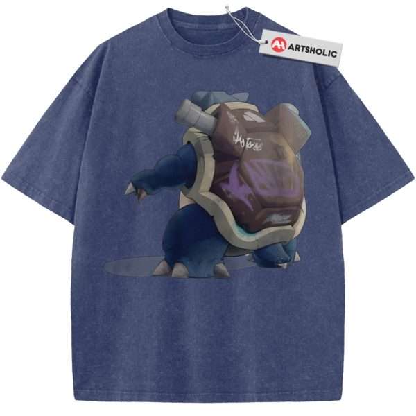 Blastoise Shirt, Pokemon Shirt, Anime Vintage T-Shirt