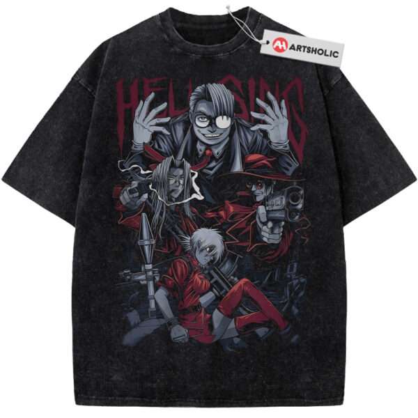 Seras Victoria Shirt, Alucard Shirt, Integra Hellsing Shirt, Hellsing Shirt, Anime Shirt, Vintage Tee