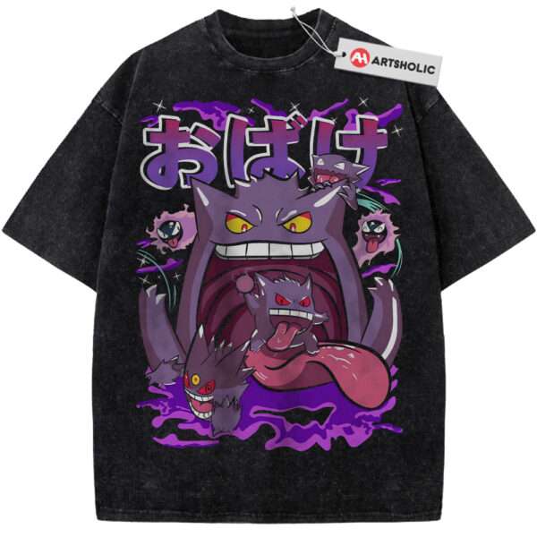 Haunter Shirt, Gengar Shirt, Gatsly Shirt, Pokemon Shirt, Anime Shirt, Vintage Tee