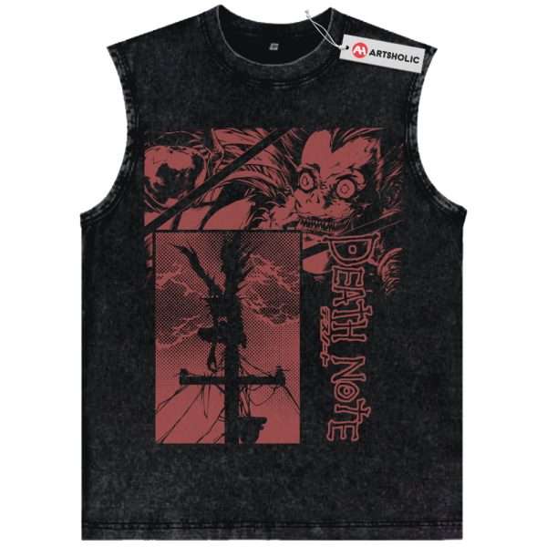 Ryuk Tank Top, Death Note Tank Top, Anime Tank Top, Vintage Tank Top