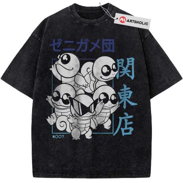 Squirtle Shirt, Pokemon Shirt, Anime Shirt, Vintage Tee