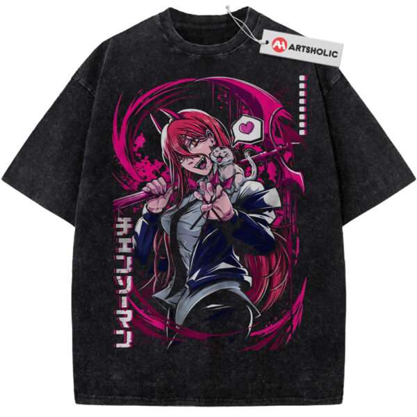 Power Shirt, Chainsaw Man Shirt, Anime Shirt, Vintage T-Shirt