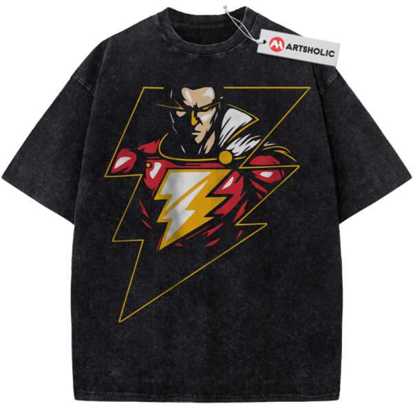 Shazam Shirt, DC Comics Shirt, Vintage Tee