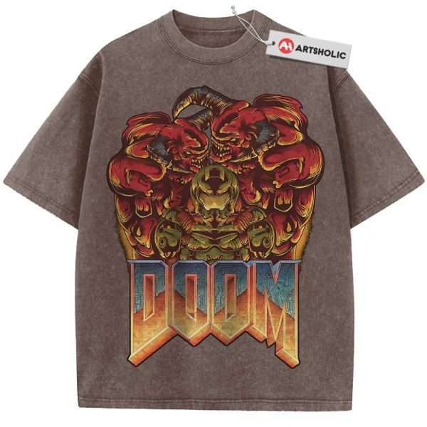 Doomguy Shirt, Doom Shirt, Game Shirt, Vintage Tee
