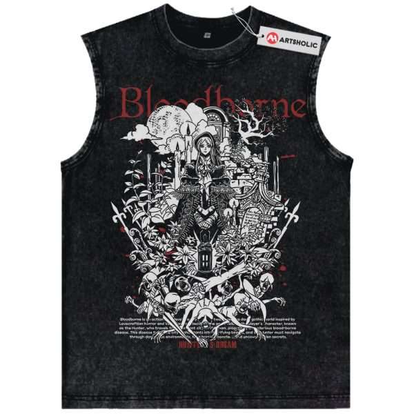 Bloodborne Tank Top, Game Tank Top, Vintage Tank Top